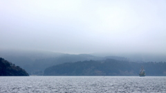 冬・箱根・芦ノ湖