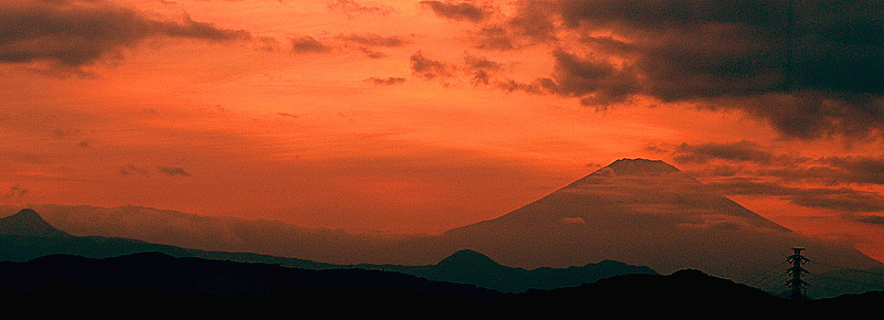 夕景（富士）Ver2_2