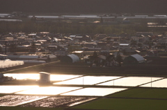 富良野の町並み