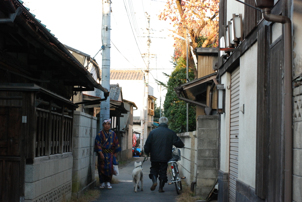 祭りの合間に