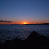 夕日
