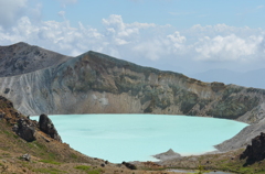 白根山湯釜