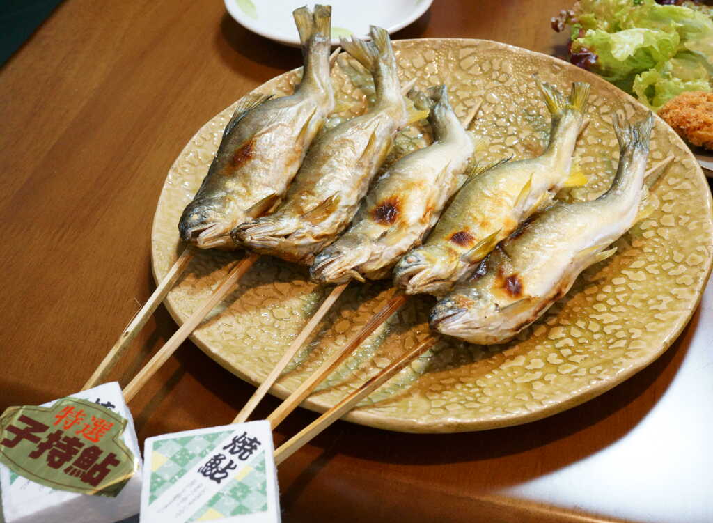 焼きアユ