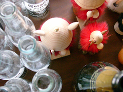 空き瓶にまぎれた海賊達