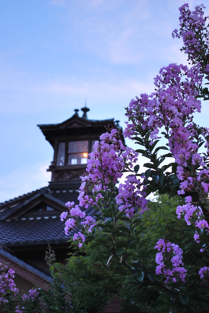 明治村の夕暮れ