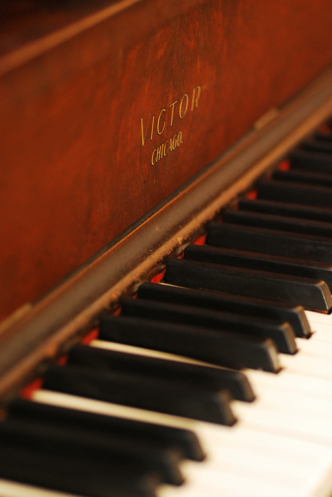 old piano