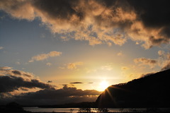 今日の夕暮れ