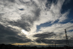 雨上がりの空