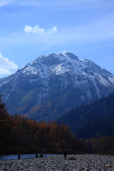 上高地　焼岳