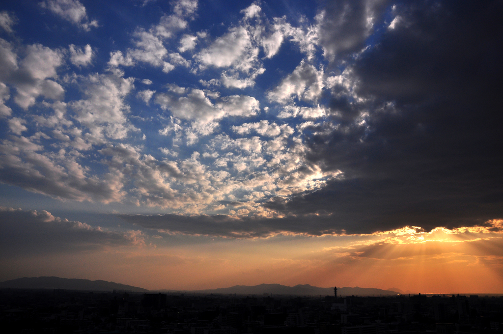 夕方