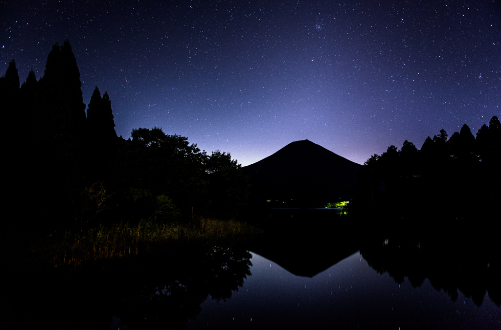 静寂の田貫星