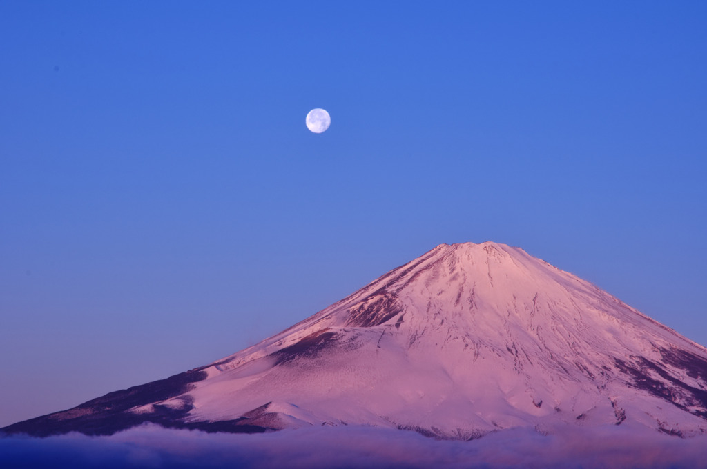 満月富士