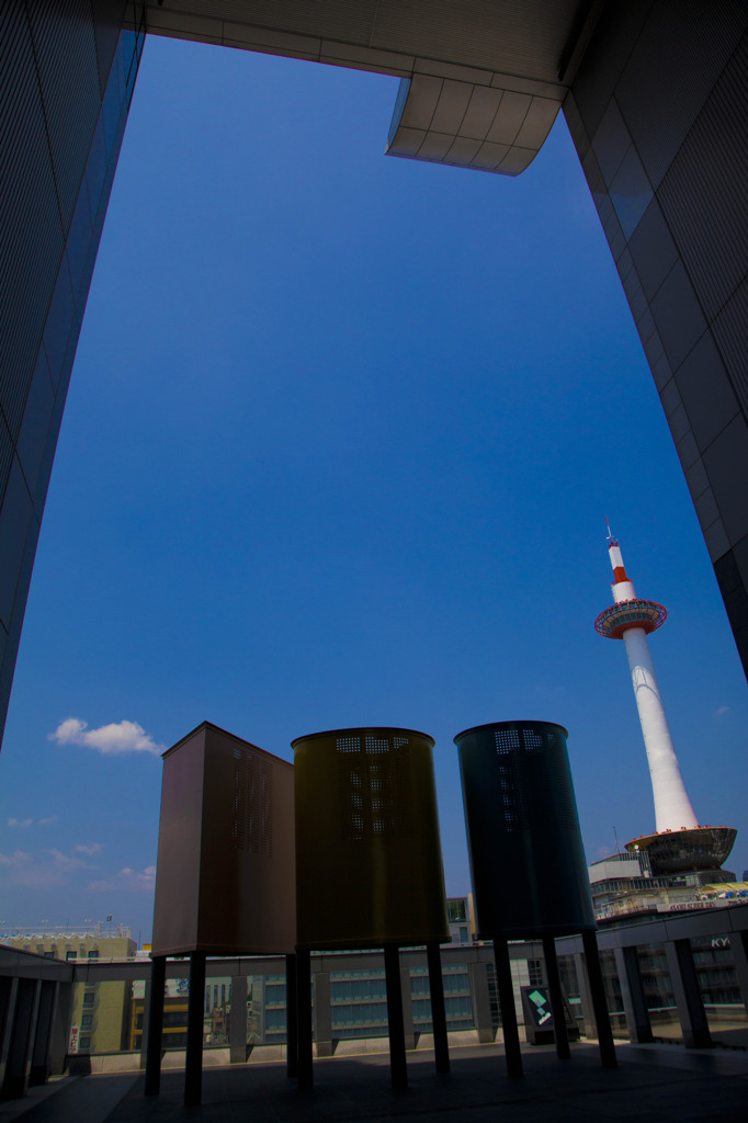 京都駅ビルからの景へ　№15