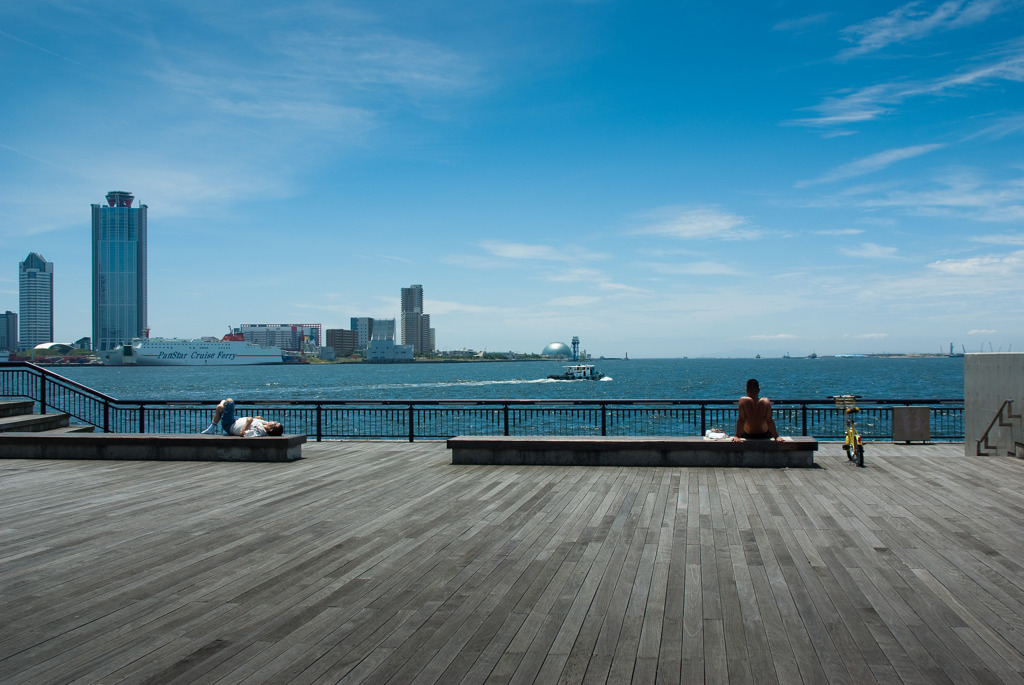 大阪港　初夏　№１