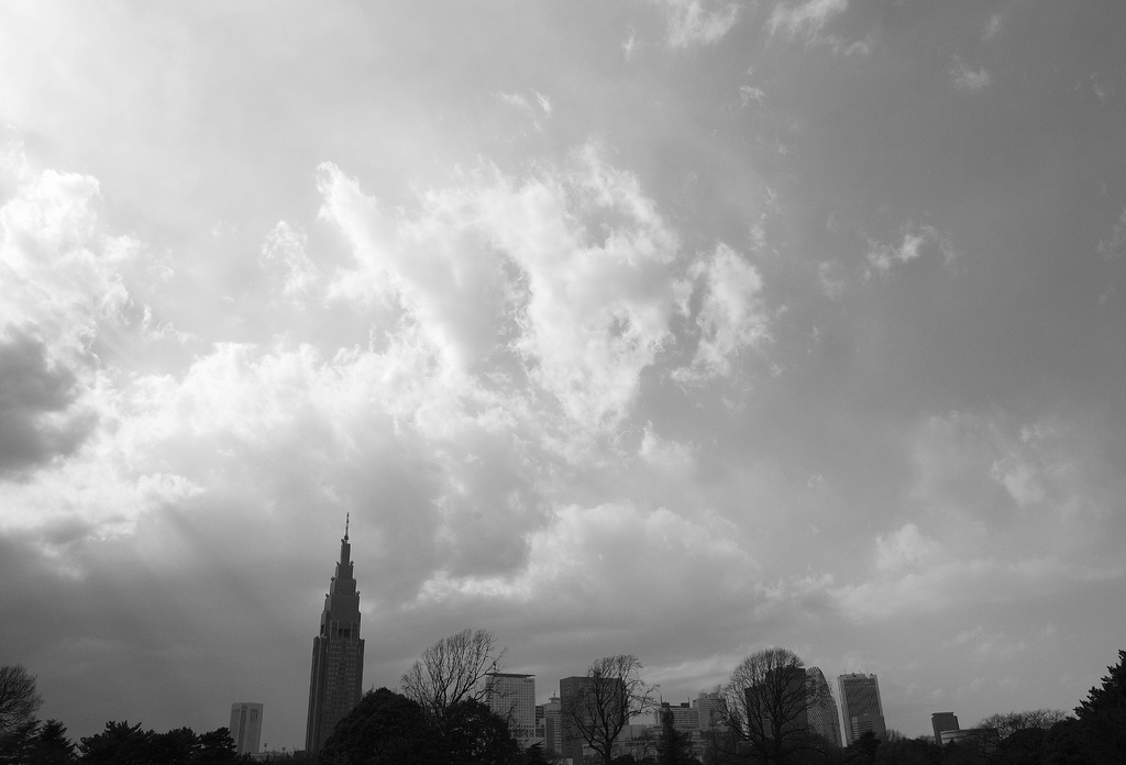 sky and city