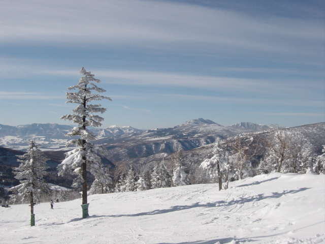 ★万座　スキー場　雪景色1