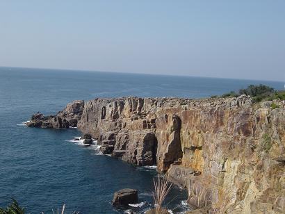 ★和歌山　白浜　三段壁　秋-３