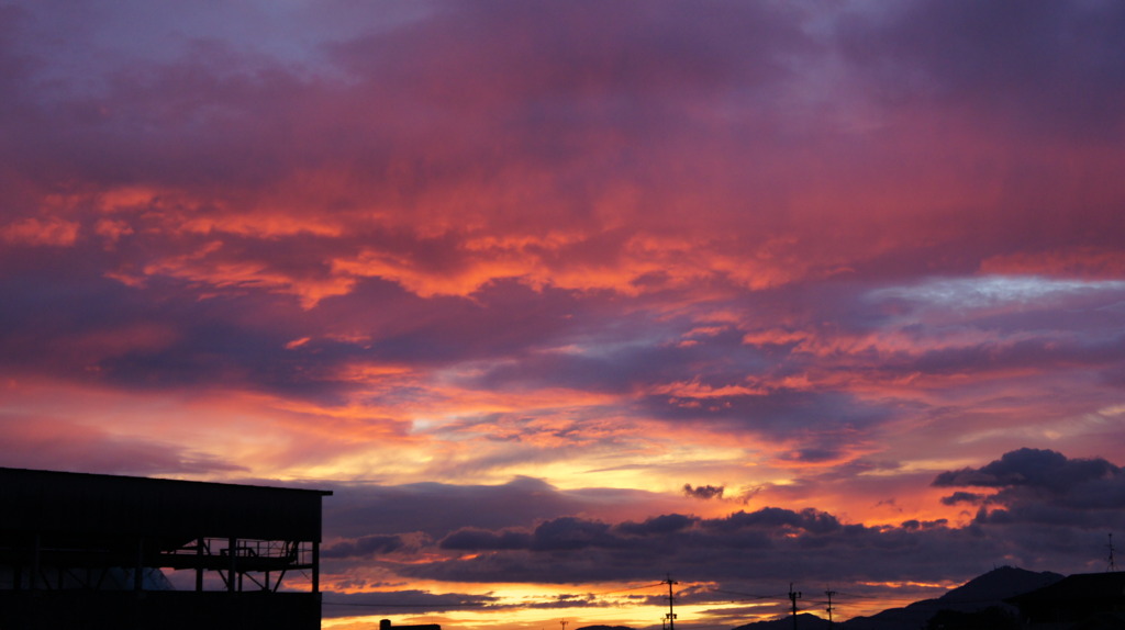 昨日の空