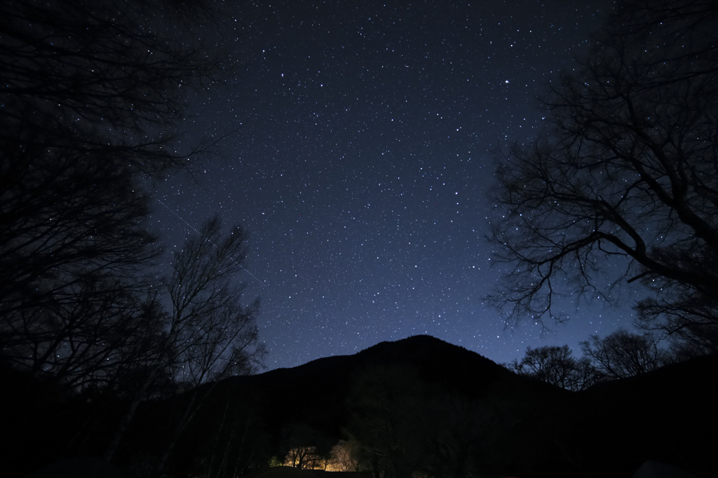 長塀山星景