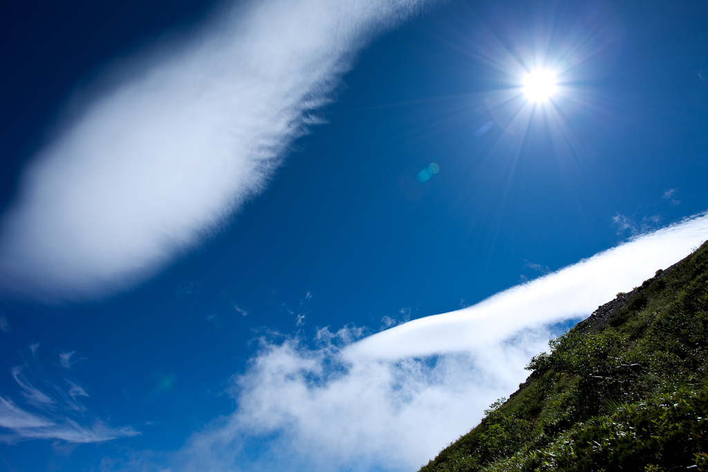 煌めく空