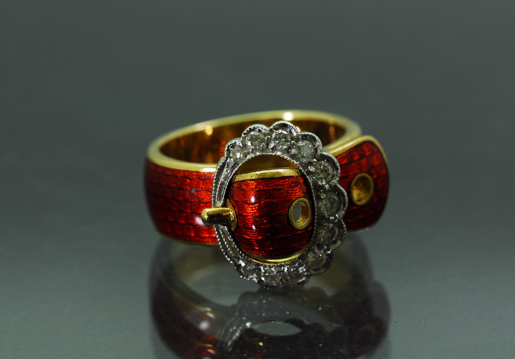 enamel　Ring