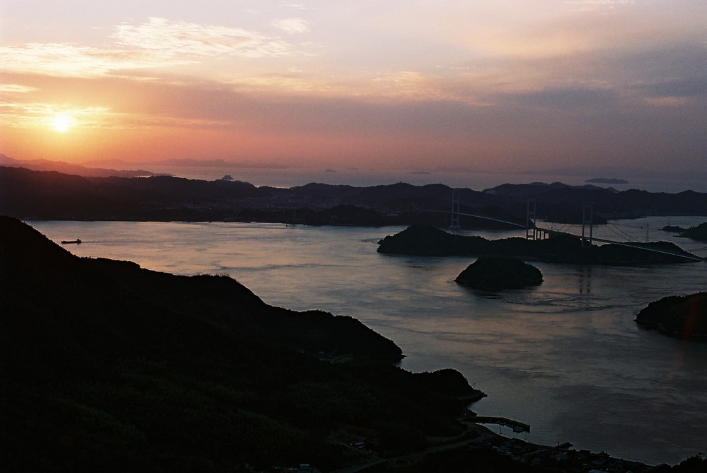 瀬戸内の夕景