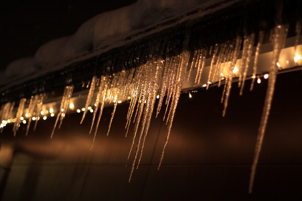 氷柱キャンドル