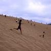 砂丘を駆ける