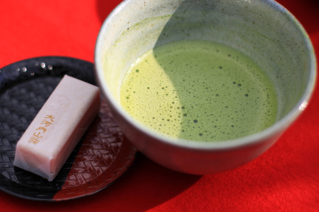 抹茶と御菓子