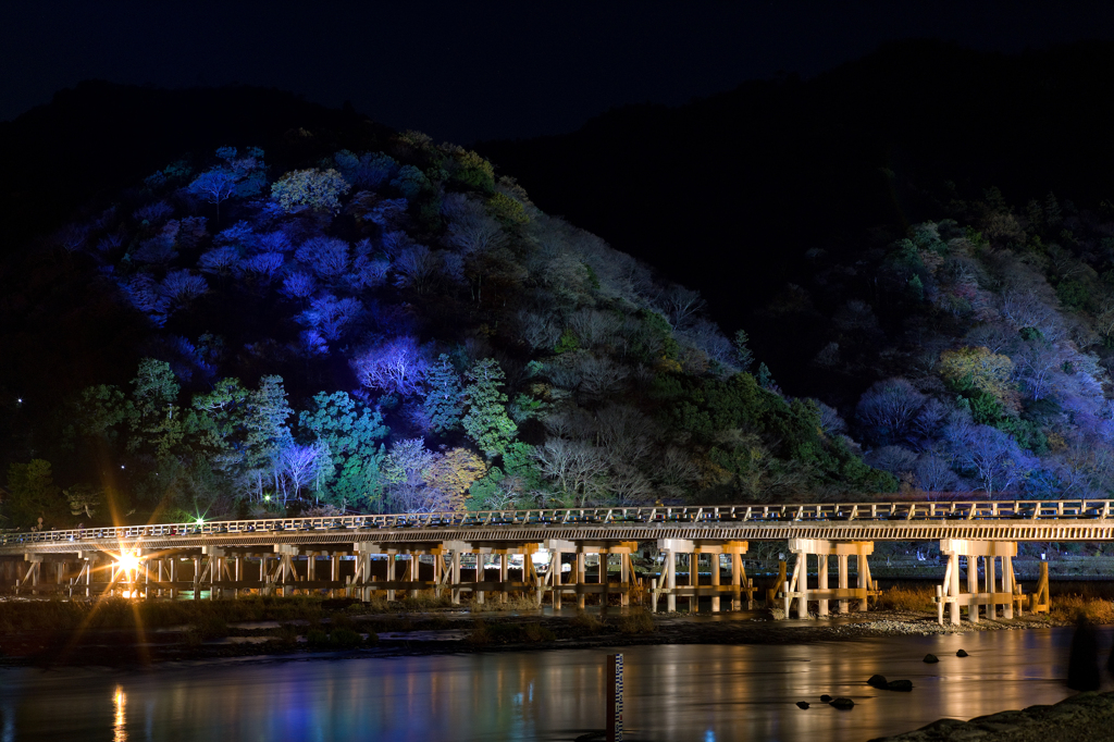 嵐山花灯路