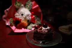 チョコレートケーキ（たこのぶん）