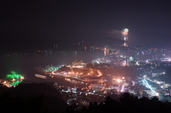 夏の気仙沼湾