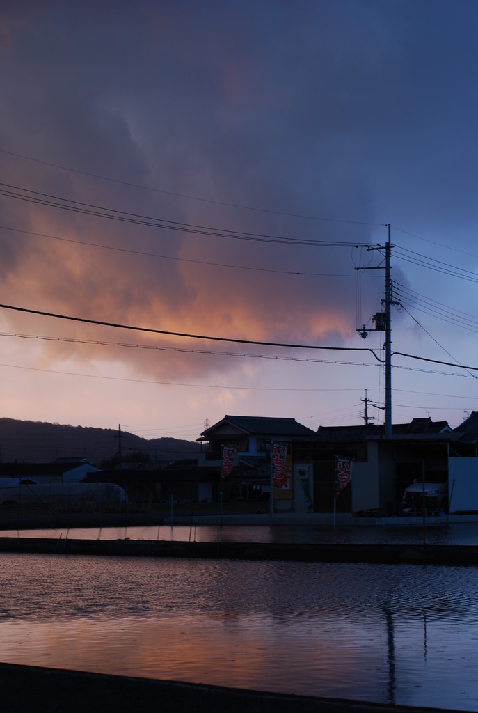 通り雨のあとの空