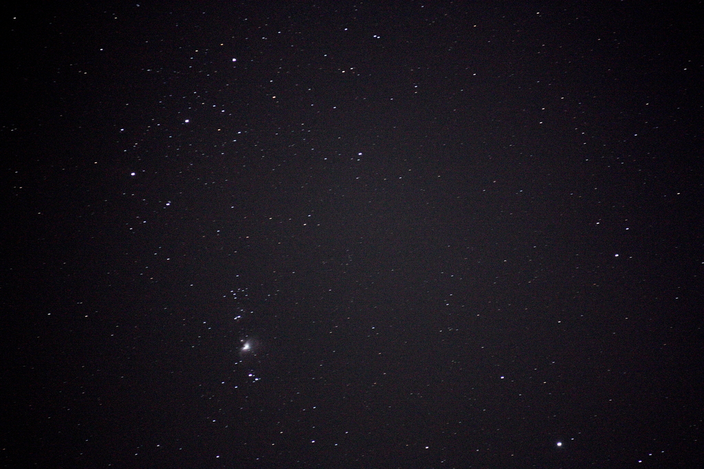 正月の夜空