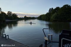 A boat in the river