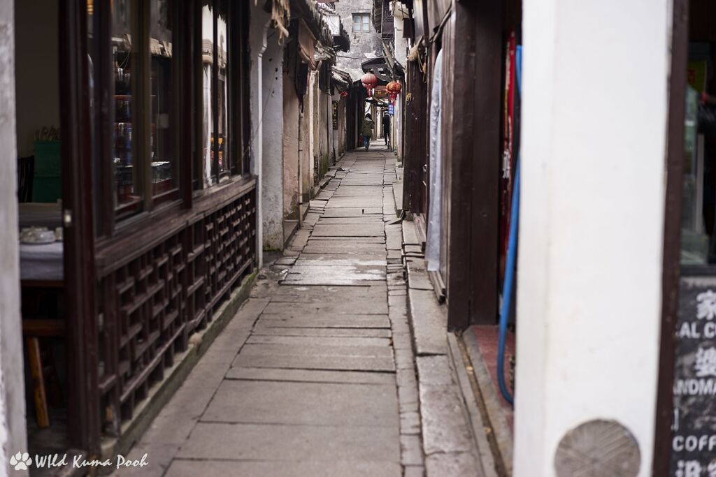 山塘古街の路地