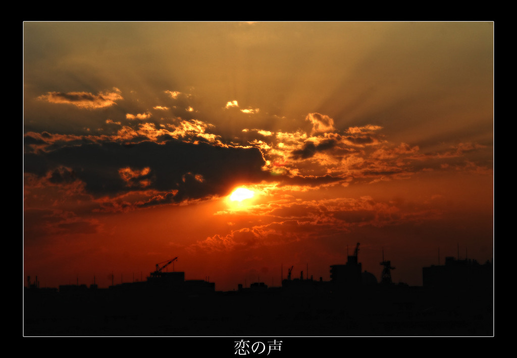 Sunset @ Tamagawa