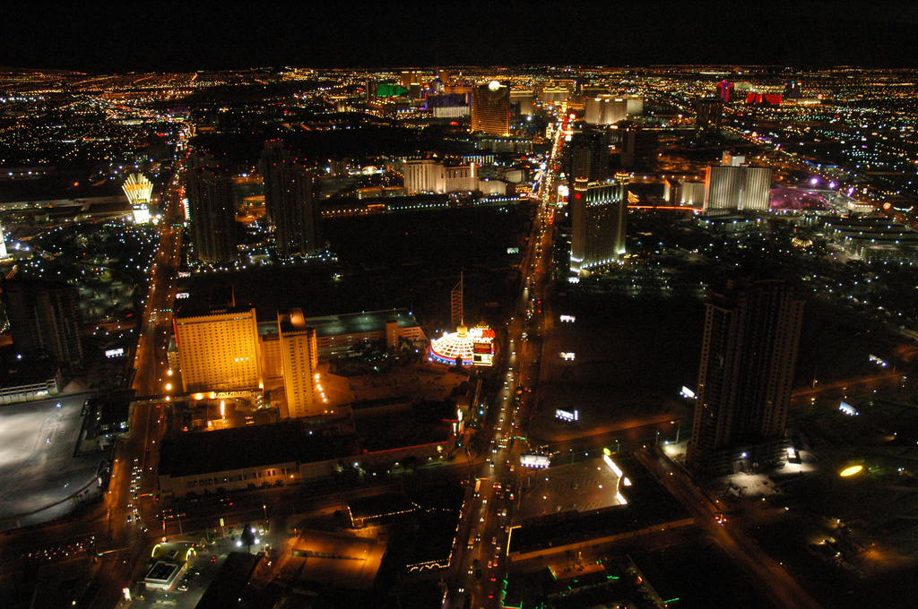 ラスベガスの夜景