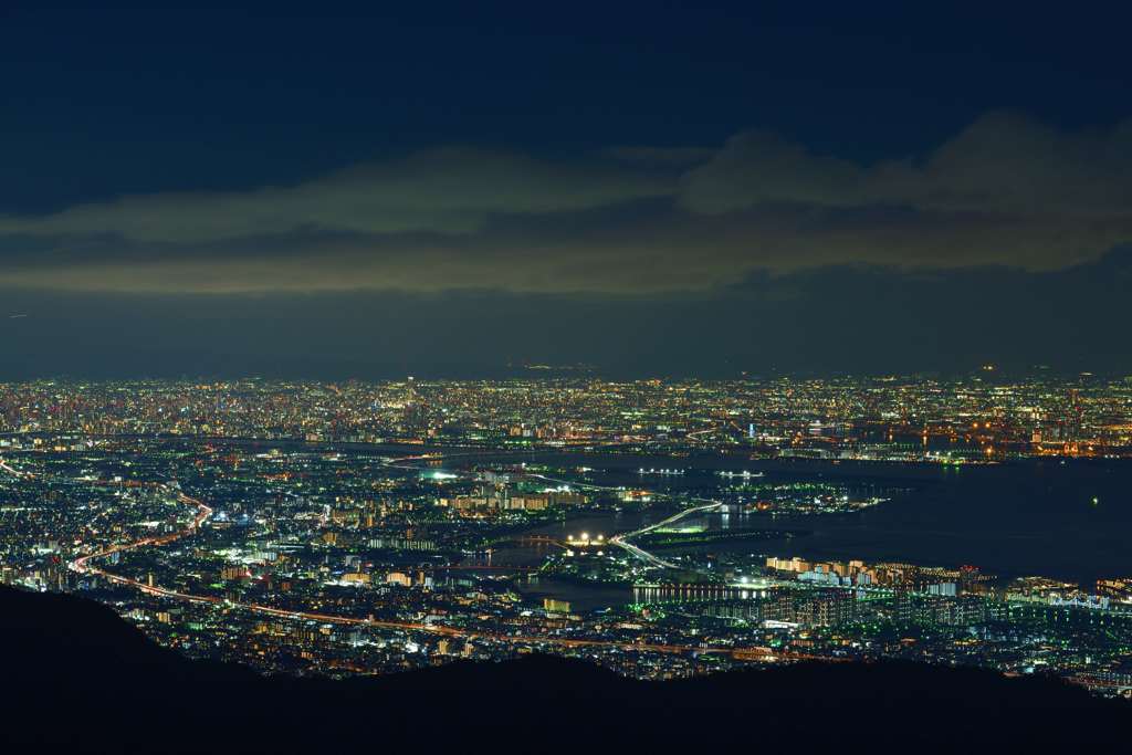 六甲山夜景②