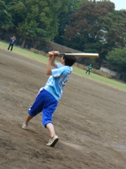 10.31 草野球＠赤塚公園