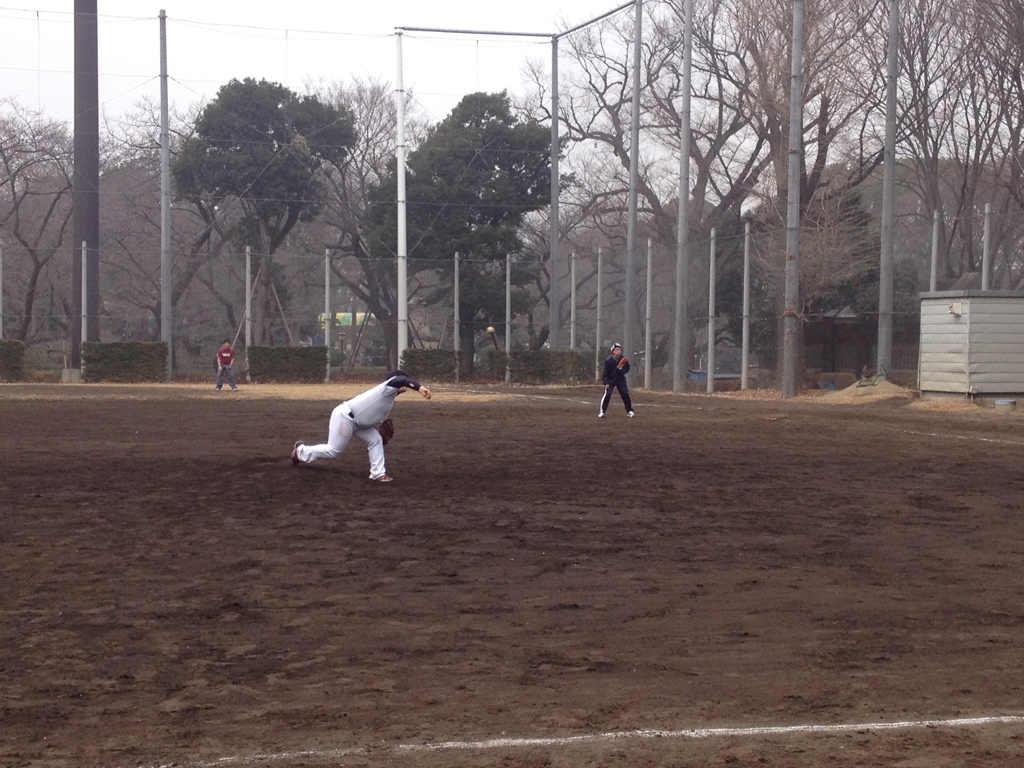 (2月27日)草野球＠正岡子規記念球場