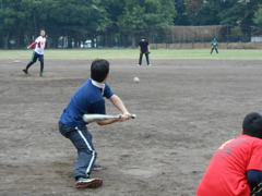 10.31 草野球＠赤塚公園