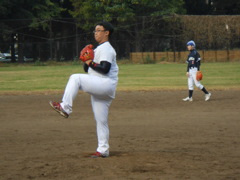 10.31 草野球＠赤塚公園