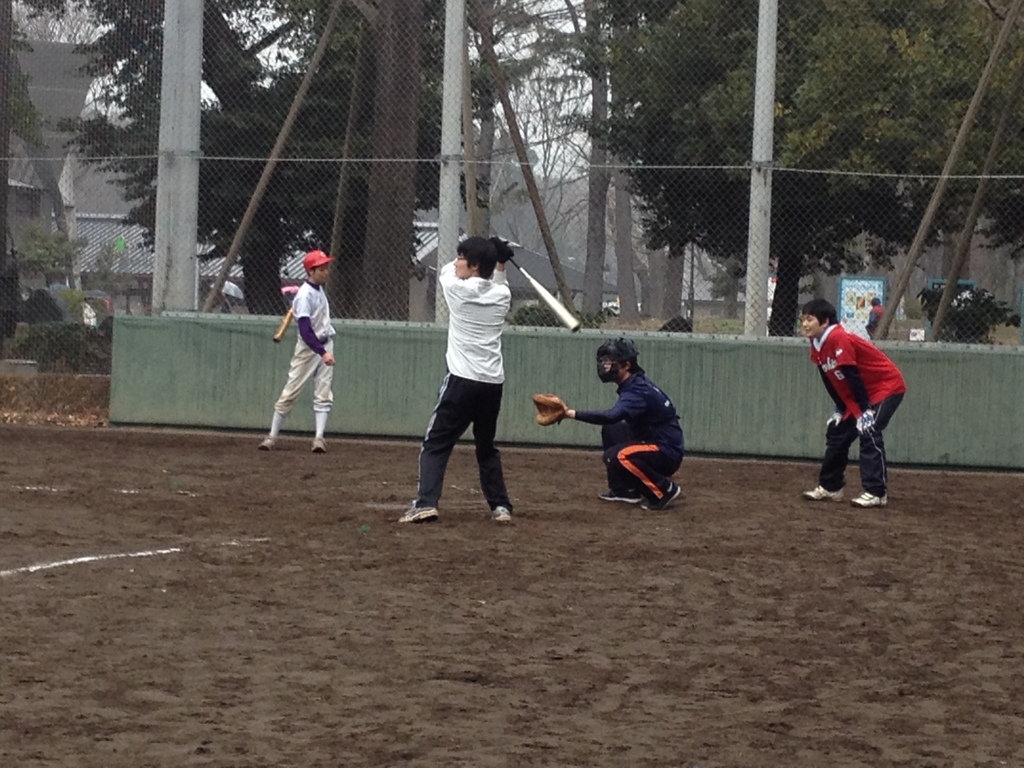 (2月27日)草野球＠正岡子規記念球場