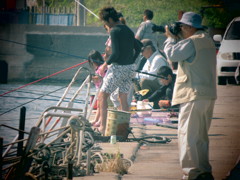 海を撮るおじさんをこっそり俺が撮る