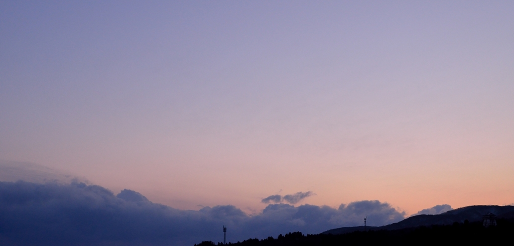 今日の空