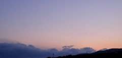 今日の空