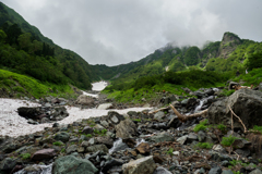 北岳　大樺沢