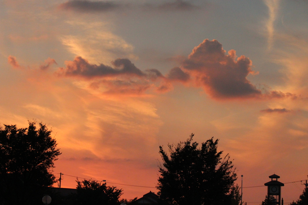 夕焼け雲