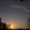 夕日